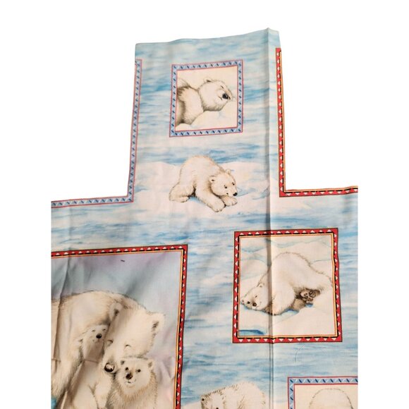Polar Bear-Themed Cotton Fabric Quilt Squares Panel Bundle - Picture 7 of 16